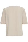 Ichi Erian Short Sleeve Blouse