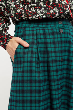 Louche Bia Midi Skirt