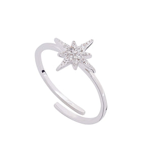 Scream Pretty Starburst Ring - Gold and Silver