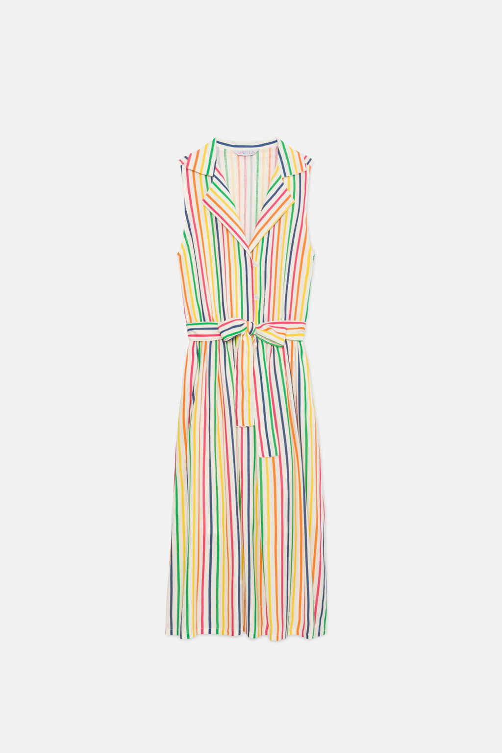 Compania Fantastica Stripe Midi Dress
