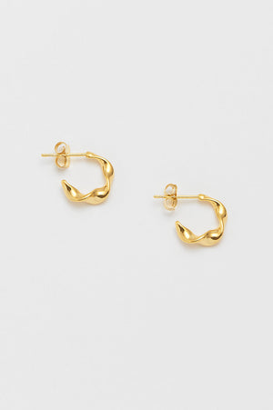 Estella Bartlett Twist Hoop Earrings