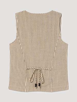 Skatie Striped Waistcoat